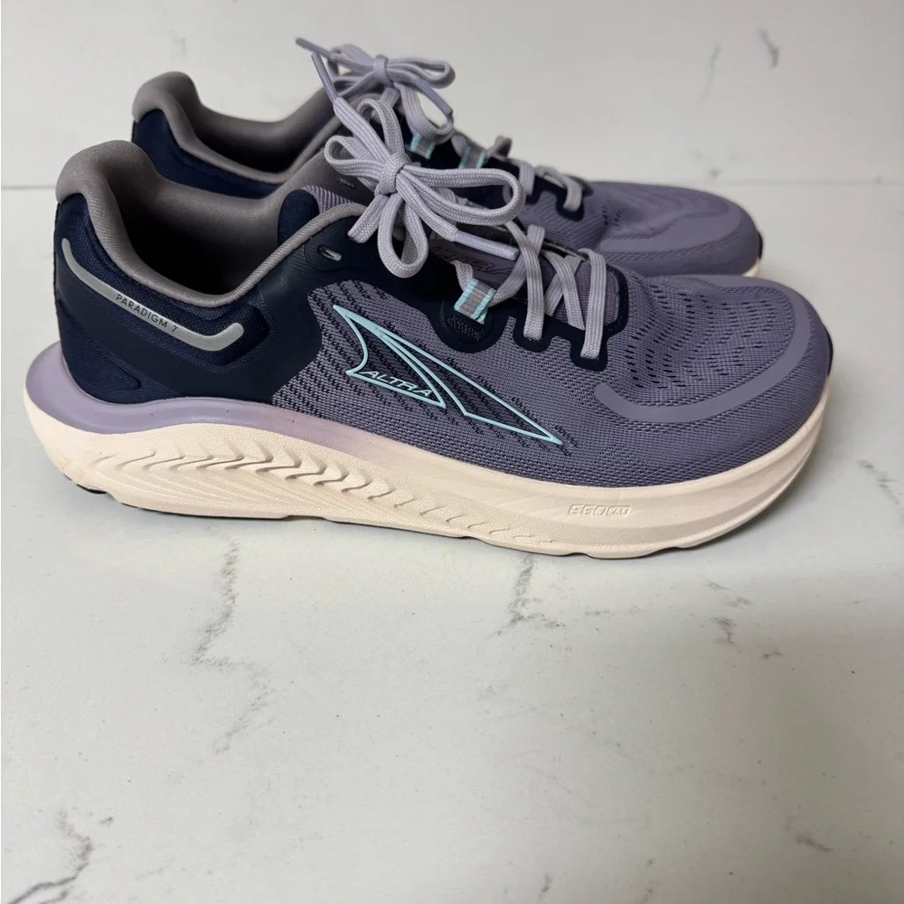 Altra Women's Lavender and Navy Athletic Shoes - Picture 1 of 4